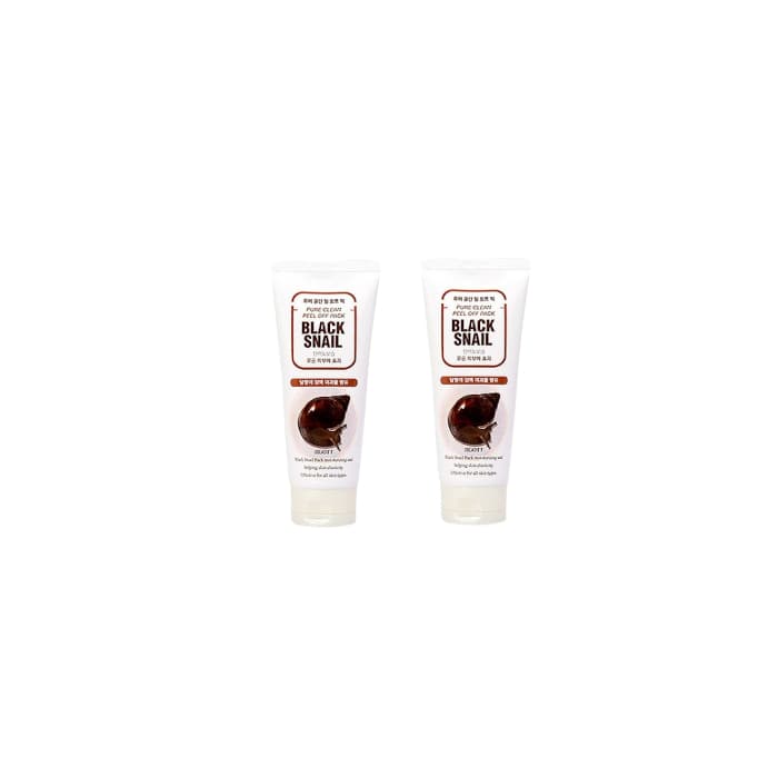 Pure Clean Peel Off Pack No.Black Snail - (.) Set