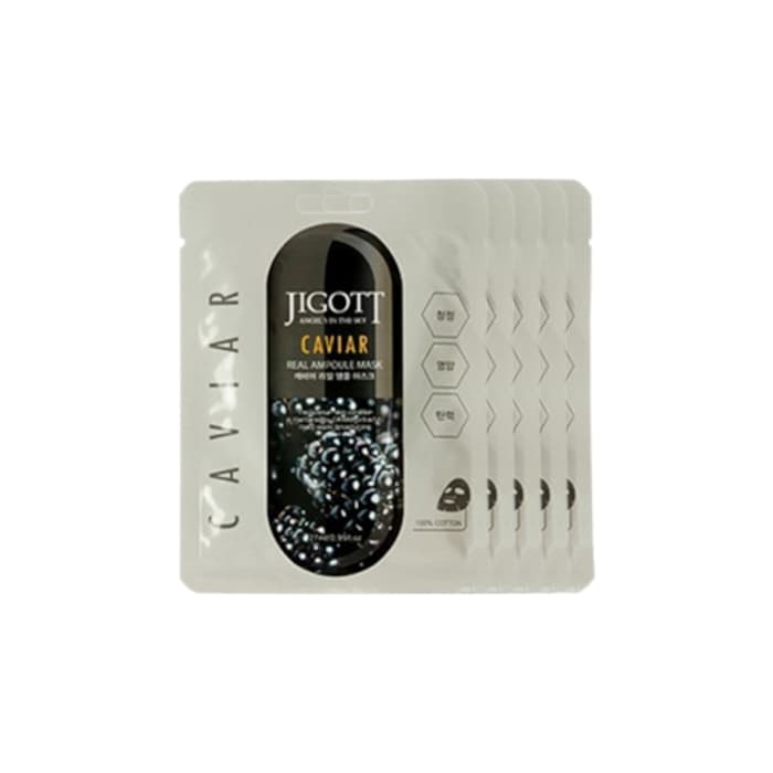 Real Ampoule Mask Caviar - (5ea) Set