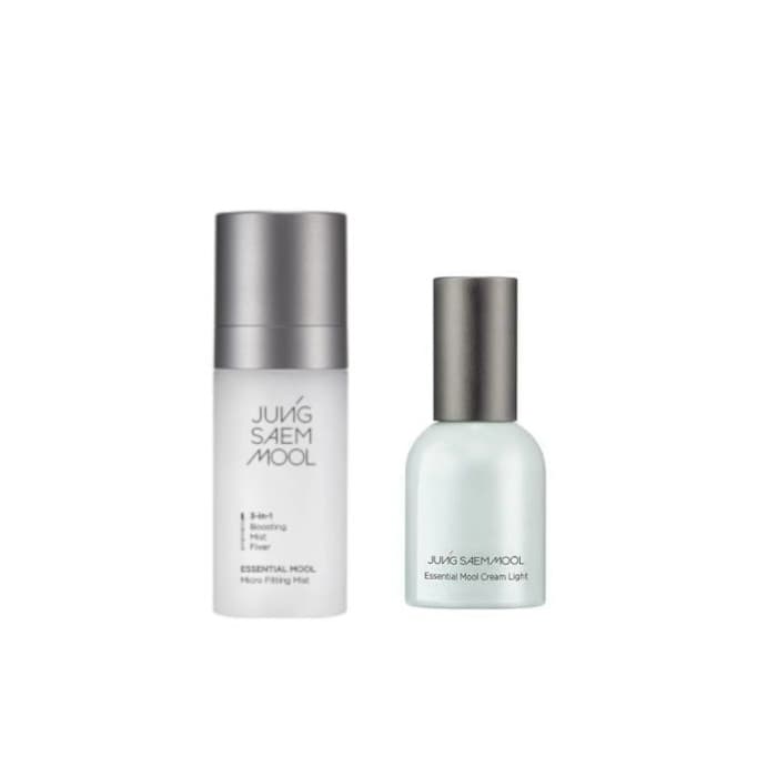 JUNGSAEMMOOL - Essential Mool Micro Fitting Mist - (1ea) + Essential Mool Cream Light - (1ea) Set