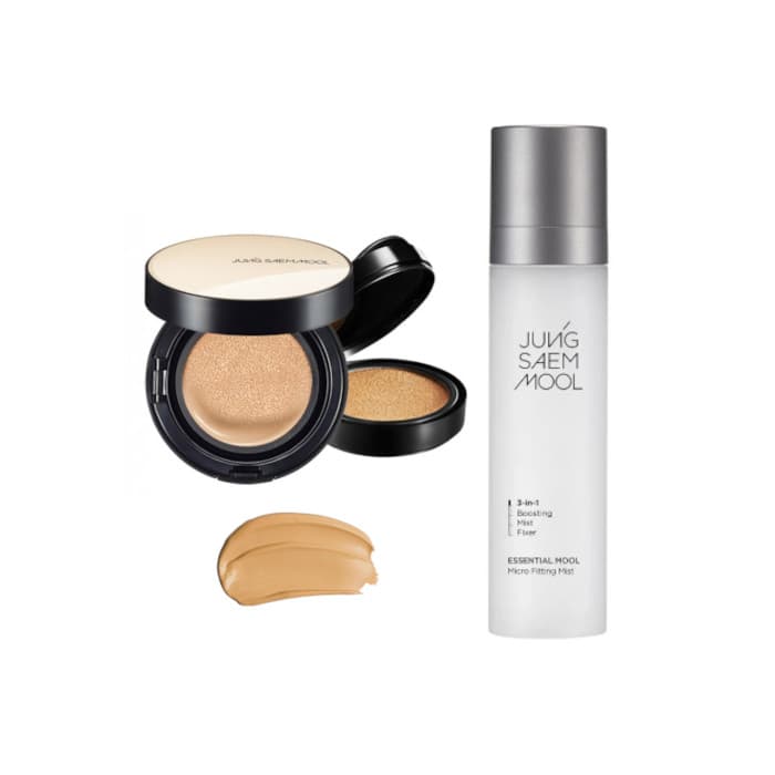JUNGSAEMMOOL - Essential Skin Nuder Cushion SPF50+ PA+++ (With Refill) -+ - 23 Medium-Deep (1ea) + Essential Mool Micro