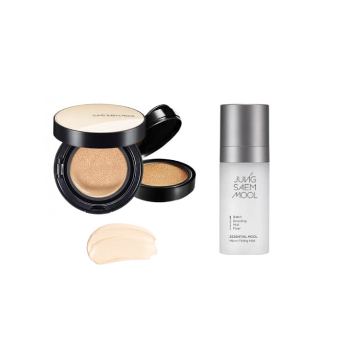 JUNGSAEMMOOL - Essential Skin Nuder Cushion SPF50+ PA+++ (With Refill) -+ - 13 Fair (1ea) + Essential Mool Micro.
