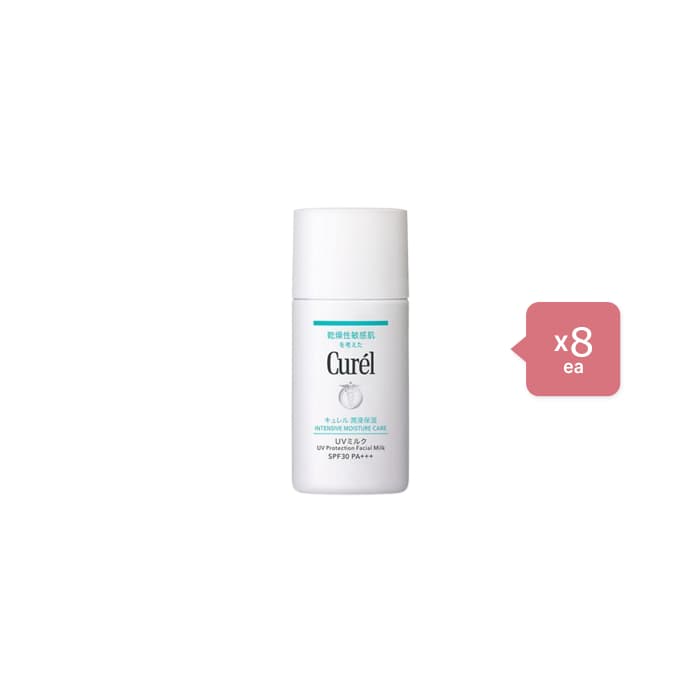 Curel Intensive Moisture Care UV Protection Facial Milk SPF30 PA+++ - (.) Set