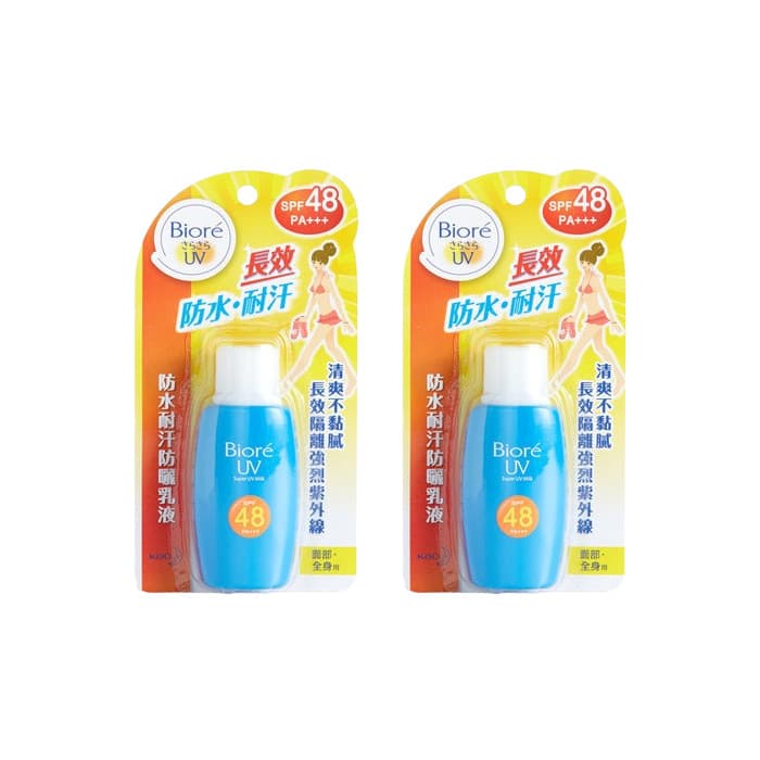 Biore Super UV Care Milk SPF48 PA+++ - (.) Set