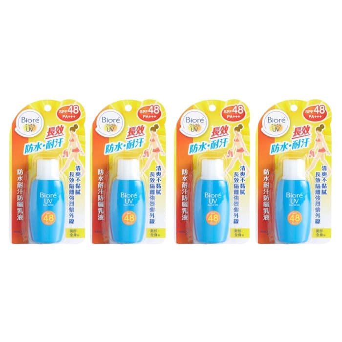 Biore Super UV Care Milk SPF48 PA+++ - (.) Set