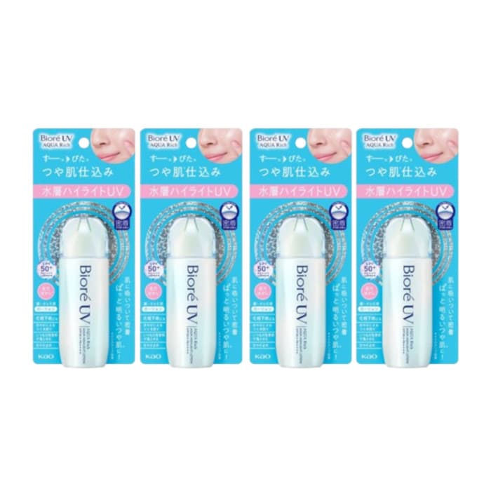 Biore UV Aqua Rich Aqua Highlight Lotion SPF50+ PA++++ - (.) Set