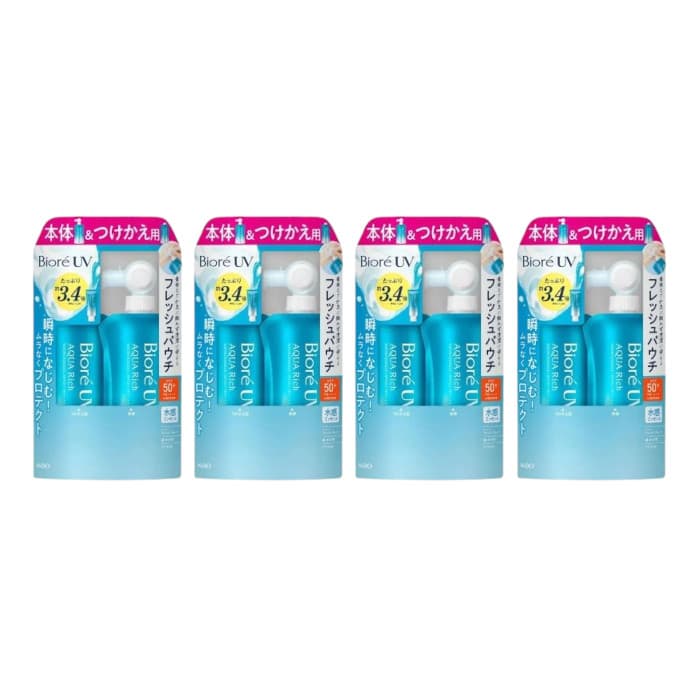 Biore UV Aqua Rich Watery Essence SPF50+ PA++++ - + (.) Set