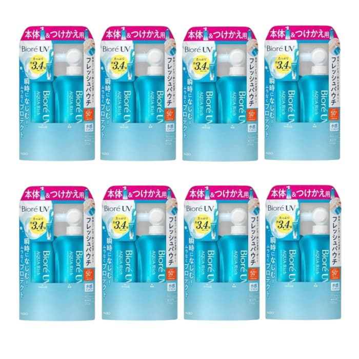 Biore UV Aqua Rich Watery Essence SPF50+ PA++++ - + (.) Set