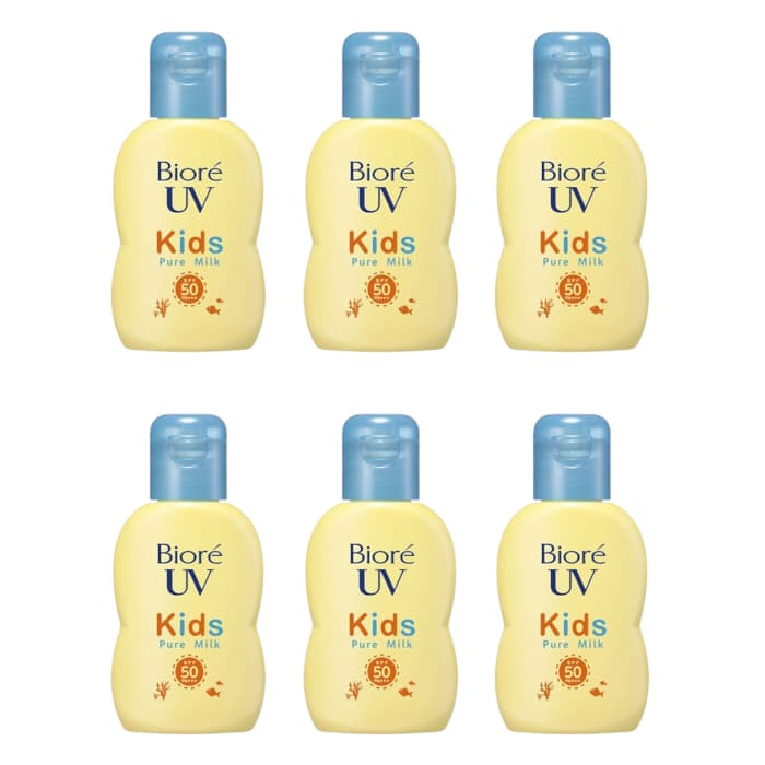 Biore UV Kids Pure Milk Sunscreen SPF50 PA+++ - (.) Set