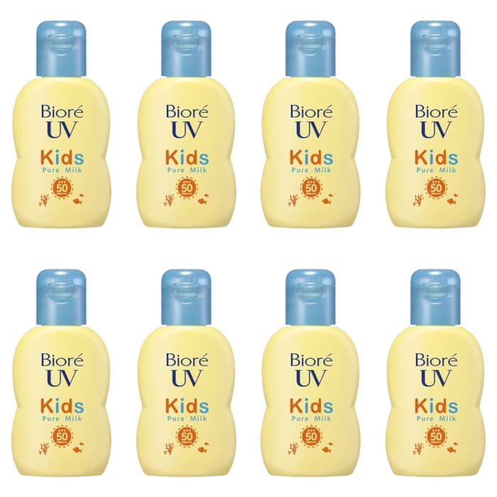 Biore UV Kids Pure Milk Sunscreen SPF50 PA+++ - (.) Set