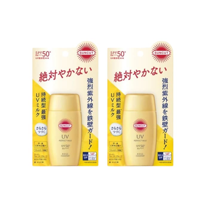 Suncut UV Perfect Milk SPF50+ PA++++ (2024 Version) - (.) Set