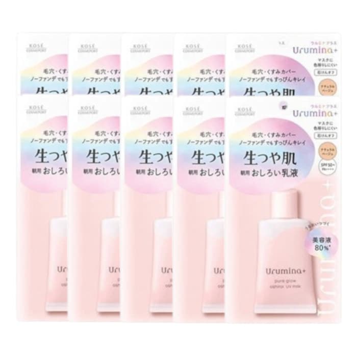 Urumina+ Pure Glow Oshiroi UV Milk SPF50 - (.) Set