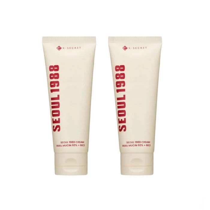 SEOUL 1988 Cream : Snail Mucin 93% + Rice - (.) Set