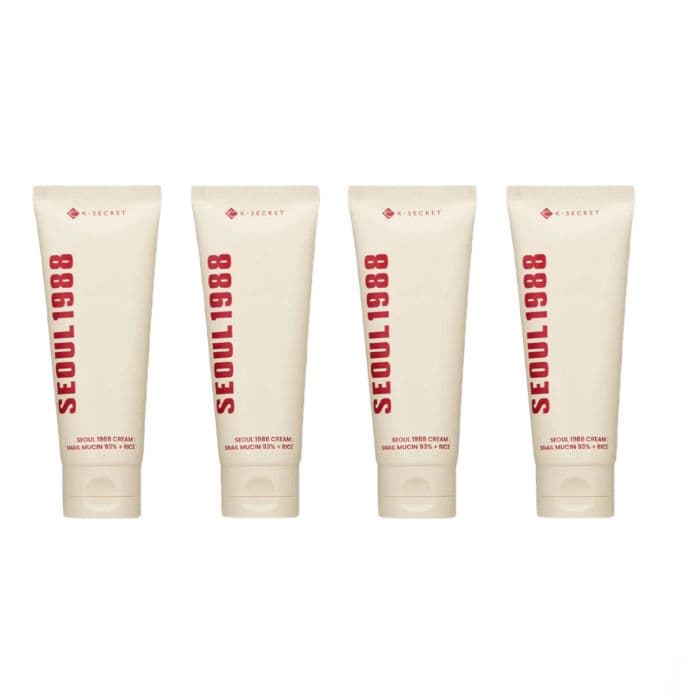 SEOUL 1988 Cream : Snail Mucin 93% + Rice - (.) Set