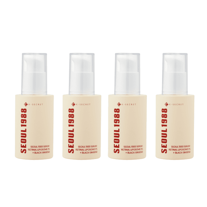 KSECRET - SEOUL 1988 Serum : Retinal Liposome 2% + Black Ginseng - (4ea) Set