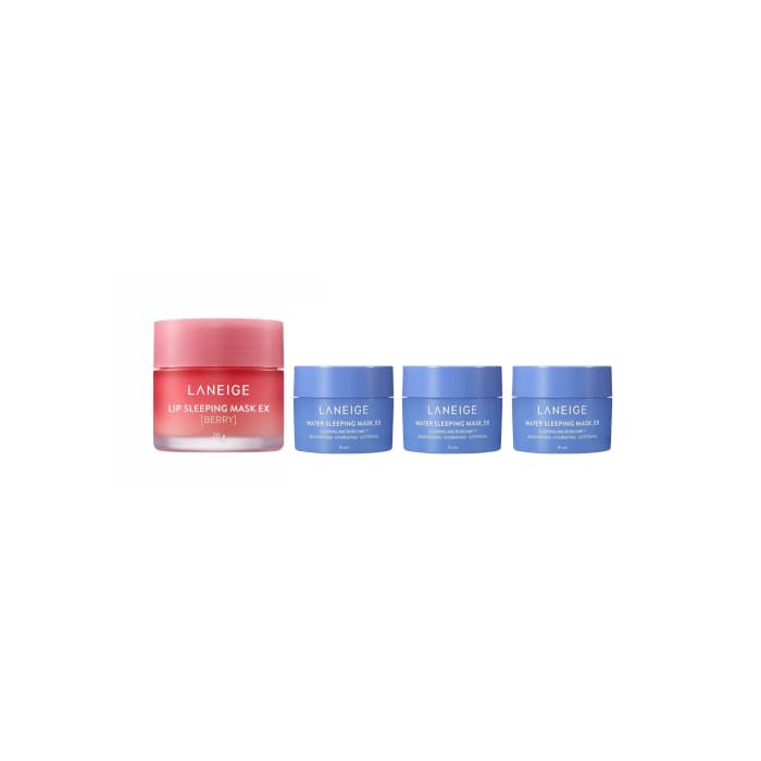 Lip Sleeping Mask EX - - Berry (.) + Water Sleeping Mask EX - (.) Set