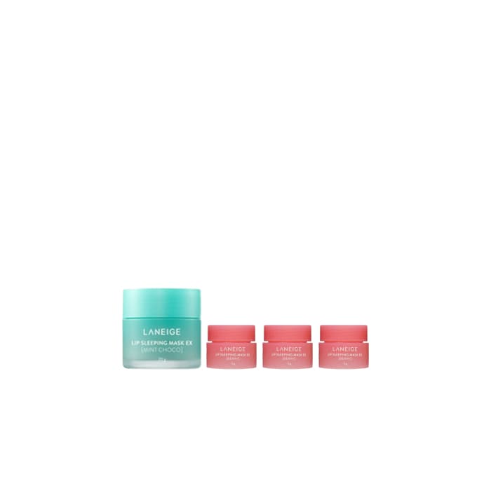 Lip Sleeping Mask EX - - Mint Choco (.) + Lip Sleeping Mask EX - - Berry (.) Set