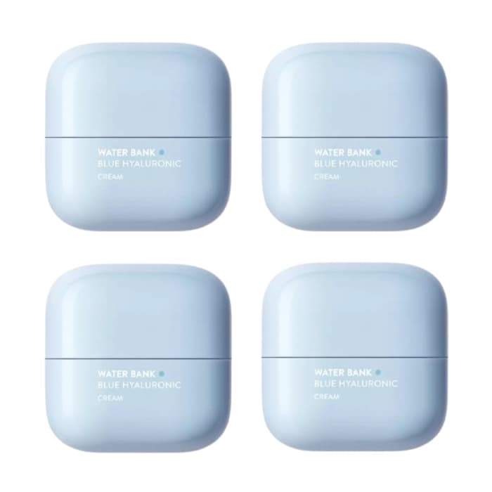 Water Bank Blue Hyaluronic Moisture Cream - (.) Set