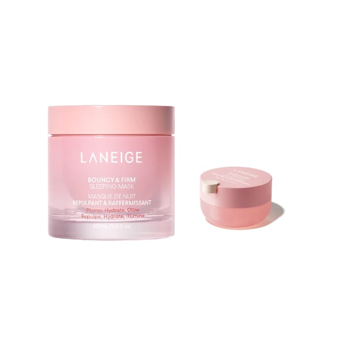 LANEIGE - Bouncy & Firm Sleeping Mask - (.) X Bouncy & Firm Lip Treatment - (.)