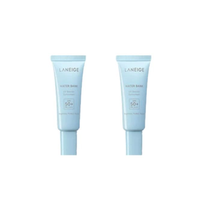 Water Bank UV Barrier Sunscreen SPF50+ PA++++ - (.) Set