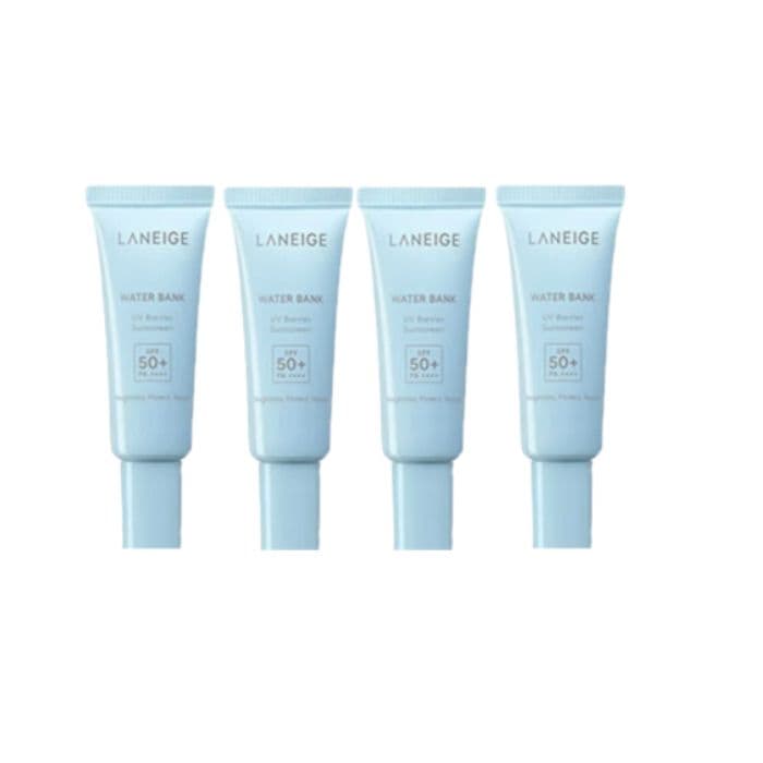 Water Bank UV Barrier Sunscreen SPF50+ PA++++ - (.) Set