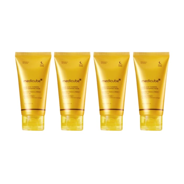 Kojic Acid Turmeric Night Wrapping Mask - (.) Set