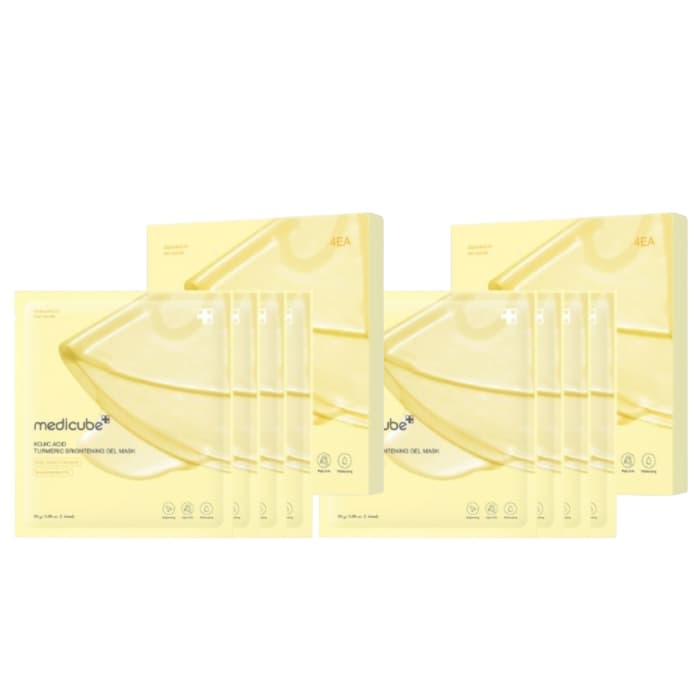 Kojic Acid Turmeric Brightening Gel Mask - (.) Set