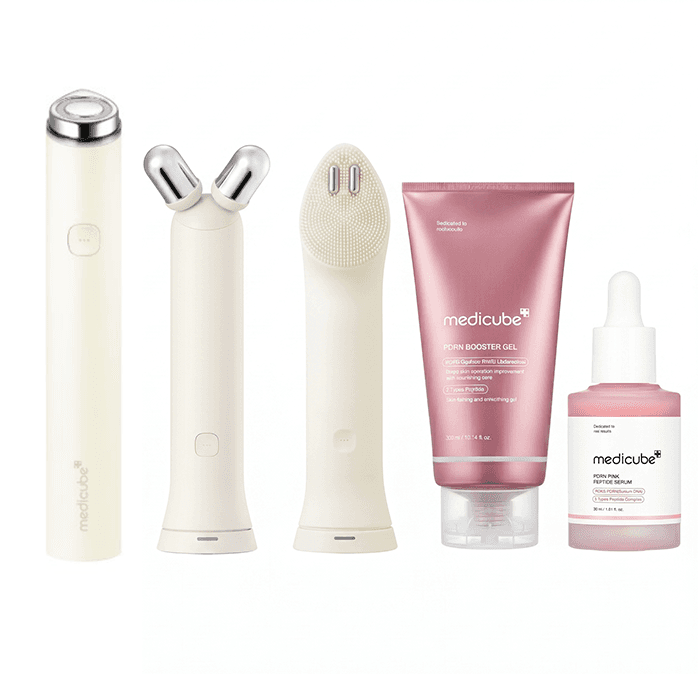 Booster Pro Mini Plus All In One Home Facial Care Set - Beige