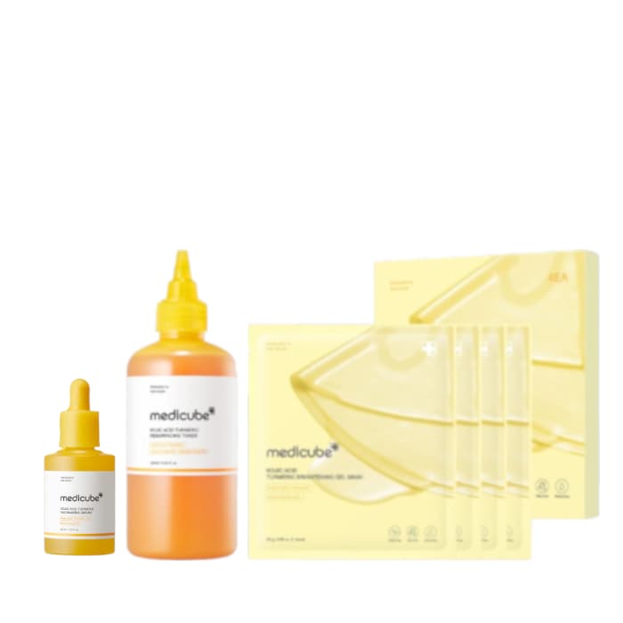 Kojic Acid Turmeric Best Skin Care Set