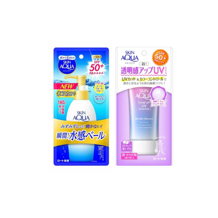 Skin Aqua Sunscreen x Tone Up Set