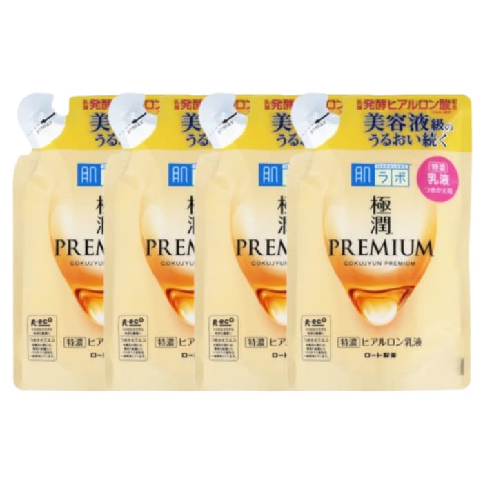 Hada Labo Gokujyun Premium Emulsion Refill 2020 Edition - (.) Set