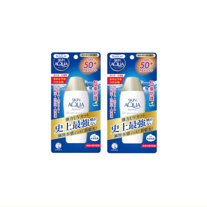 Sunplay - Skinaqua UV Super Moisture GEL SPF 50 PA++++ - (.) Set