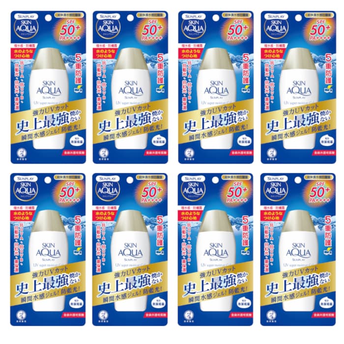 Sunplay - Skinaqua UV Super Moisture GEL SPF 50 PA++++ - (.) Set