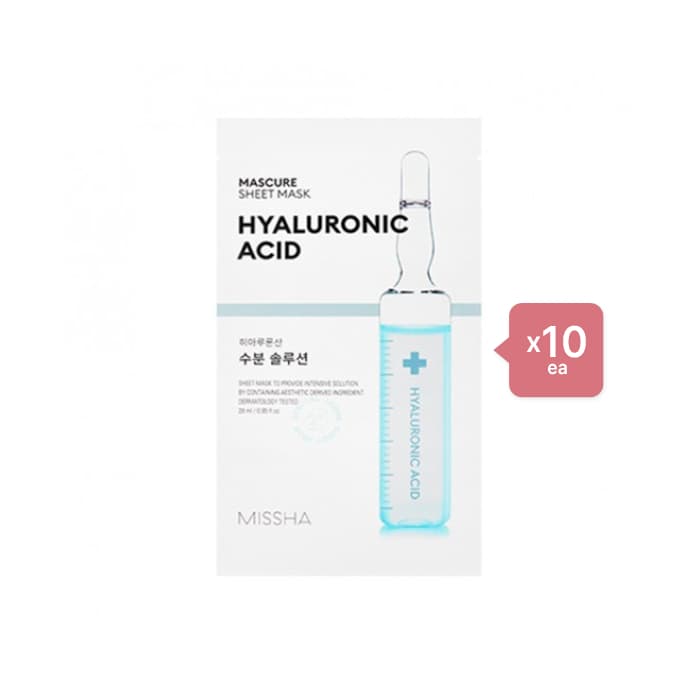 Mascure Solution Sheet Mask - Hyaluronic Acid (.) Set