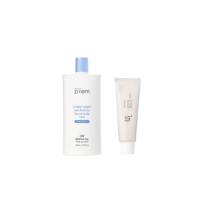 make p:rem x BEAUTY OF JOSEON Sun Care Set