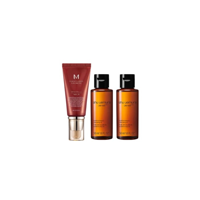 Missha X Shu Uemura M Perfect Cover BB Cream #21 Light Beige X Shu Uemura - Ultime8 Sublime Beauty Cleansing Oil