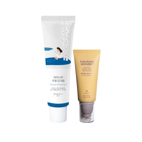 Haruharu WONDER x Round Lab - Sun Care Set