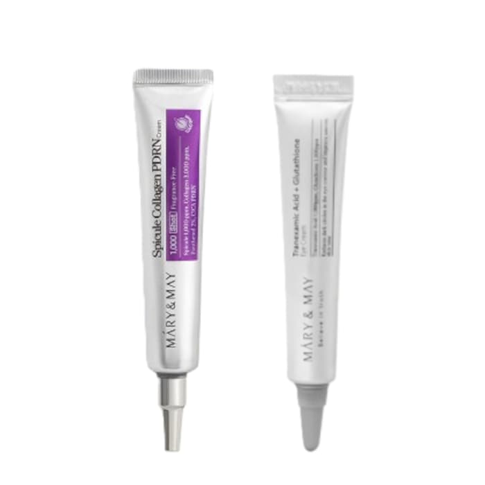 Spicule Collagen PDRN Cream - (1ea) & Tranexamic Acid + Glutathione Eye Cream - (1ea) Set