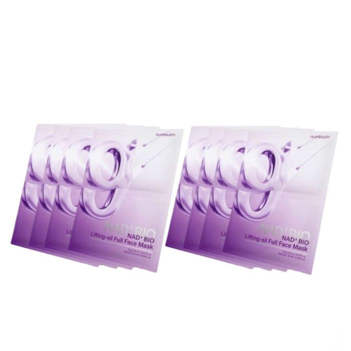 No.9 NAD+ BIO Lifting-sil Full Face Mask – pakiet masek dwuczęściowych