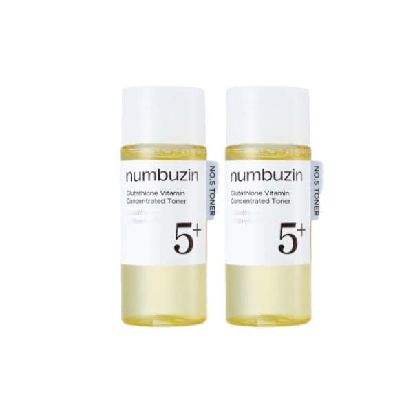 numbuzin - No.5+ Glutathione Vitamin Concentrated Toner - DUO Set