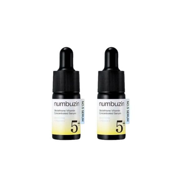 numbuzin - No.5+ Glutathione Vitamin Concentrated Serum - DUO Set