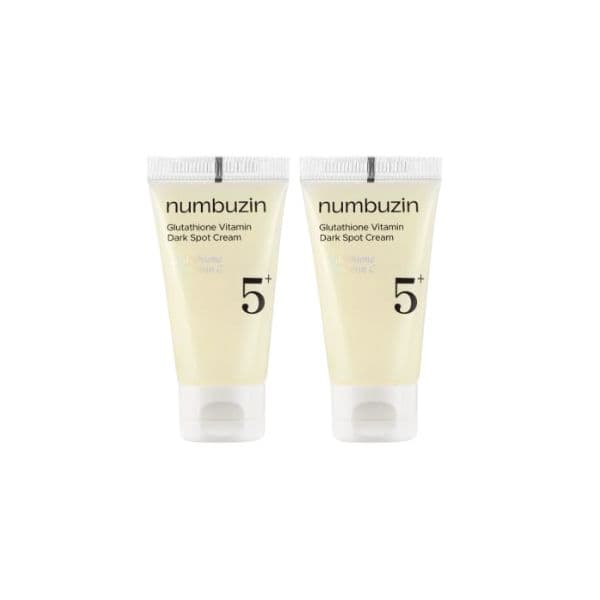 numbuzin - No.5+ Glutathione Vitamin Dark Spot Cream - DUO Set