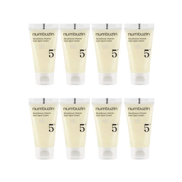 numbuzin - No.5+ Glutathione Vitamin Dark Spot Cream - (8ea) Set