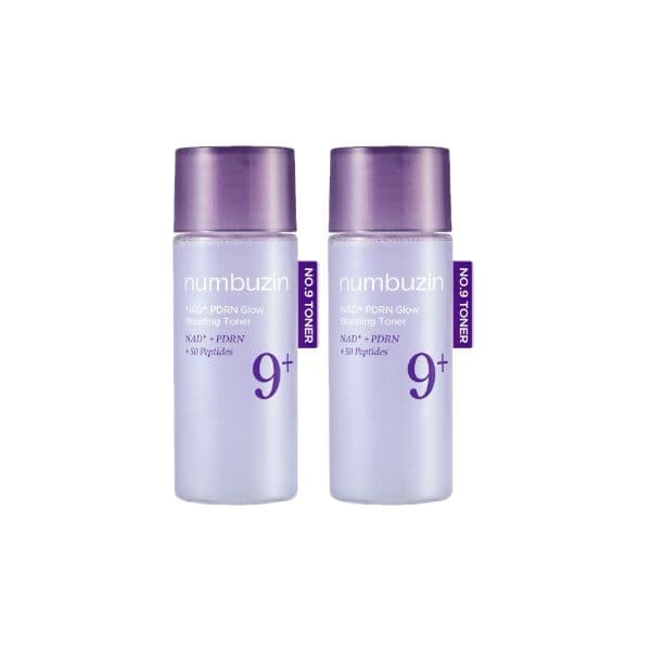 numbuzin - No.9 NAD+ PDRN Glow Boosting Toner - DUO Set