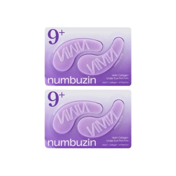 numbuzin - No.9 NAD+ Collagen Under Eye Patches - 1ea DUO Set