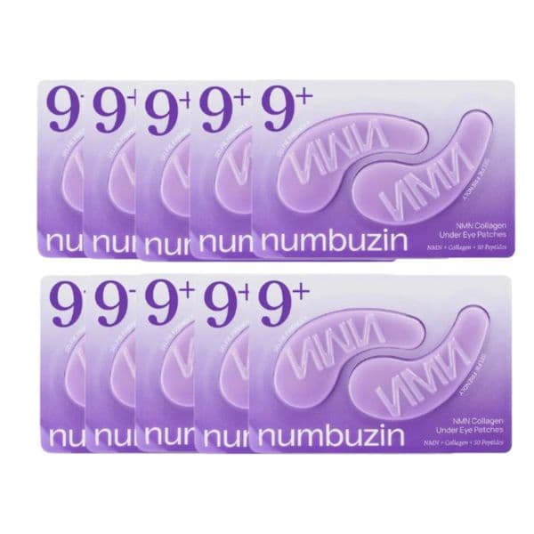 numbuzin - No.9 NAD+ Collagen Under Eye Patches - 1ea (10ea) Set