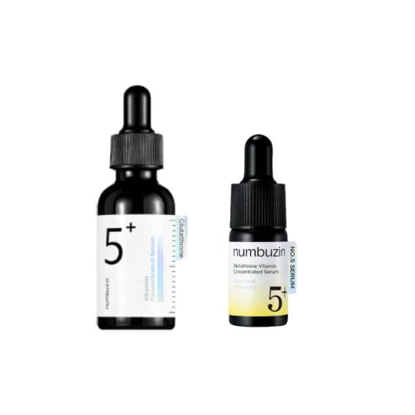 numbuzin - No.5+ Glutathione Vitamin Concentrated Serum - (1ea) & (1ea) Set