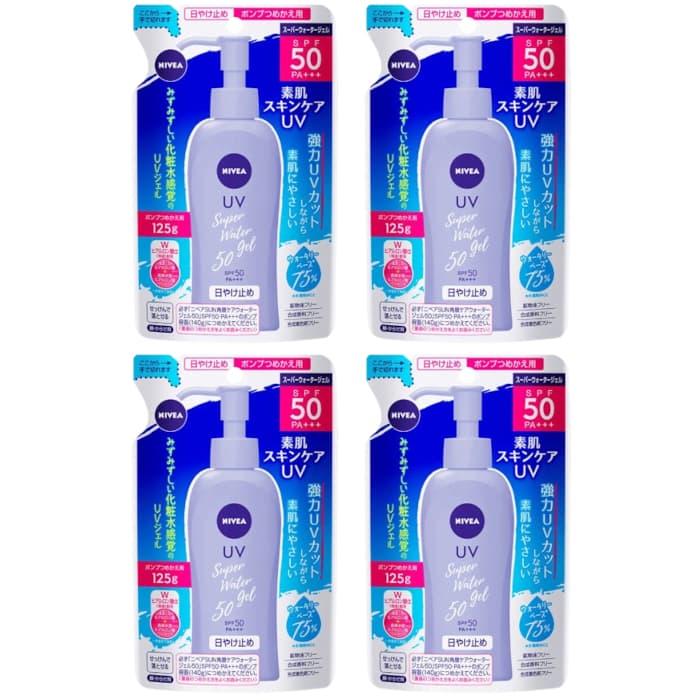 UV Super Water Gel SPF50 PA+++ Refill - (.) Set