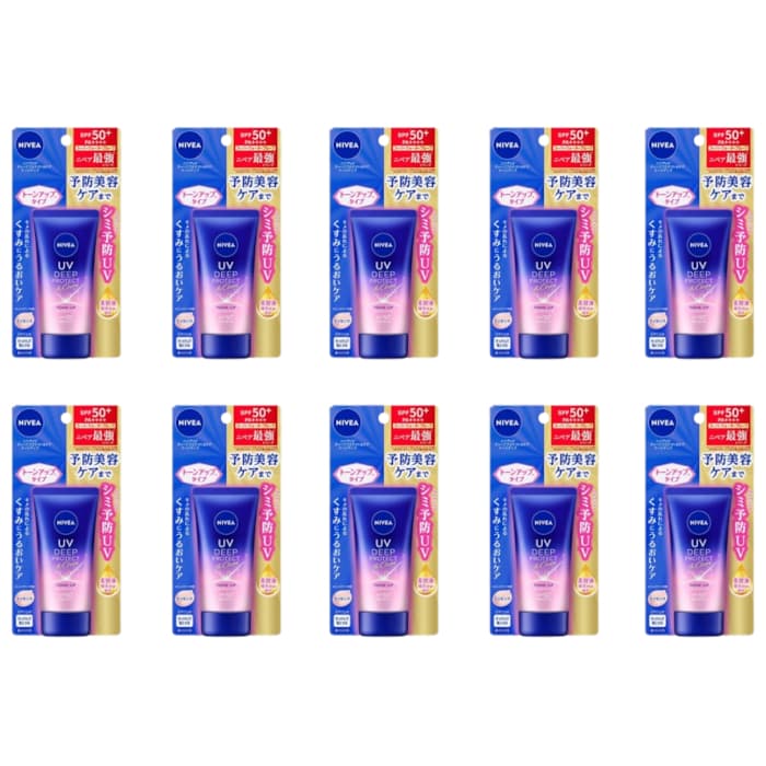 UV Deep Protect & Care Tone Up Essence SPF50+ PA++++ - (.) Set