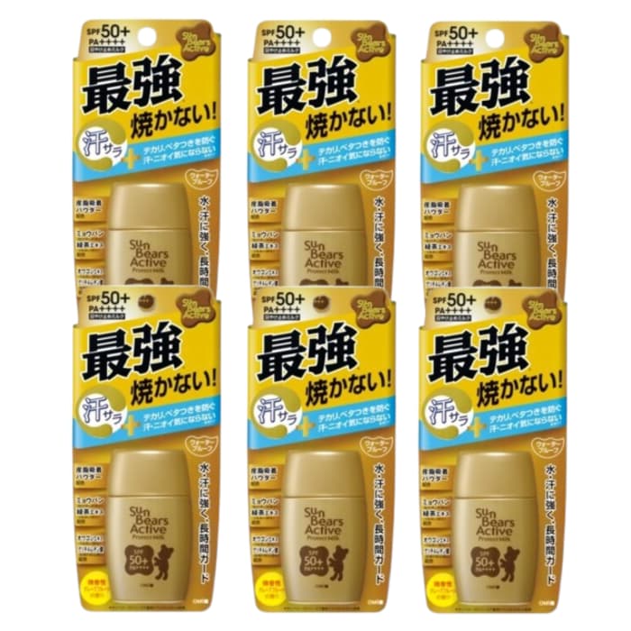 Sun Bears Active Protect Milk UV Sunscreen SPF50+ PA++++ - (.) Set