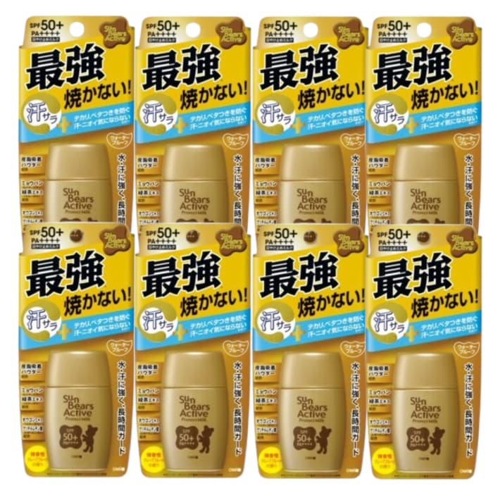 Sun Bears Active Protect Milk UV Sunscreen SPF50+ PA++++ - (.) Set
